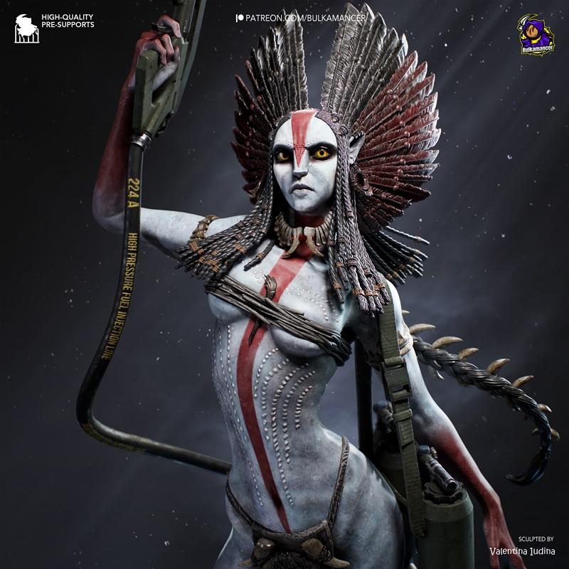 Bulkamancer 3D打印模型：Varang角色雕塑|Bulkamancer Sculpts – Varang – 3D Print Model STL