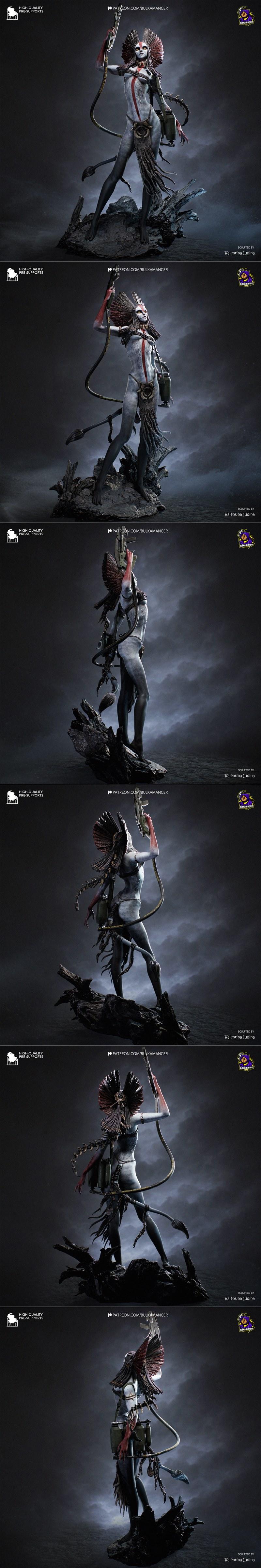 Bulkamancer 3D打印模型：Varang角色雕塑|Bulkamancer Sculpts – Varang – 3D Print Model STL