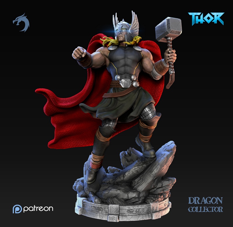 Dragon Collector – Thor – 3D Print Model