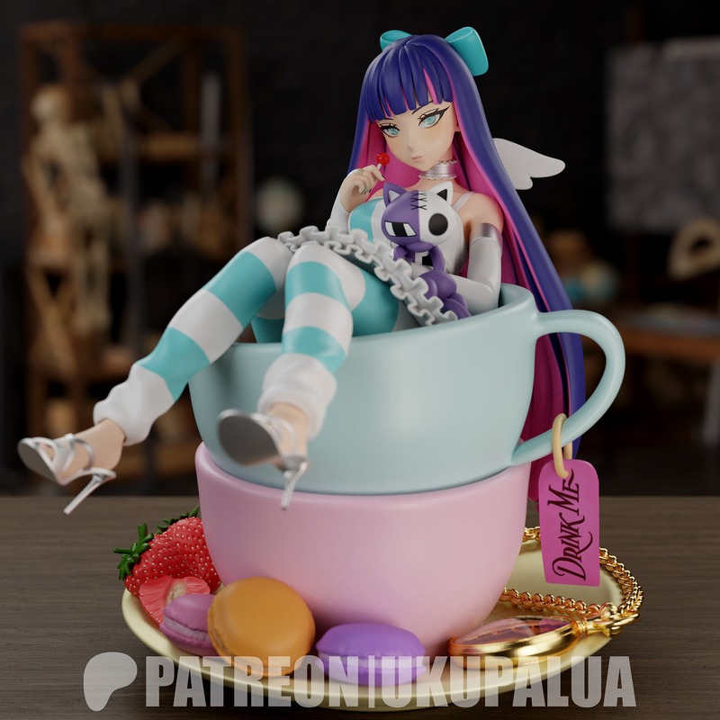 Ukupalua - 乱序之存 - 3D打印模型|Ukupalua – Stocking Anarchy – 3D Print Model