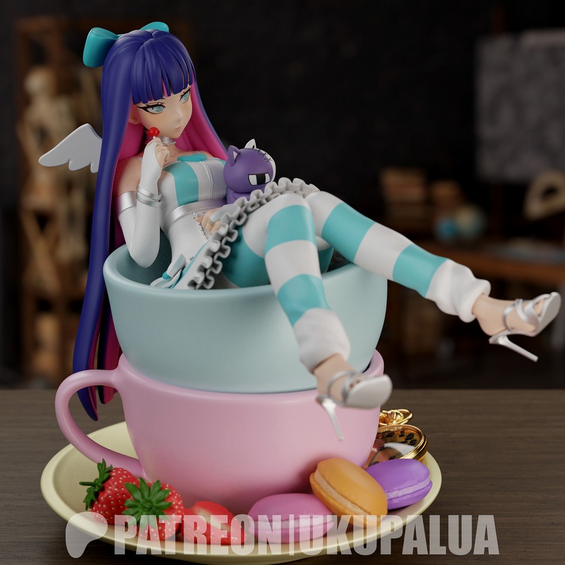 Ukupalua - 乱序之存 - 3D打印模型|Ukupalua – Stocking Anarchy – 3D Print Model