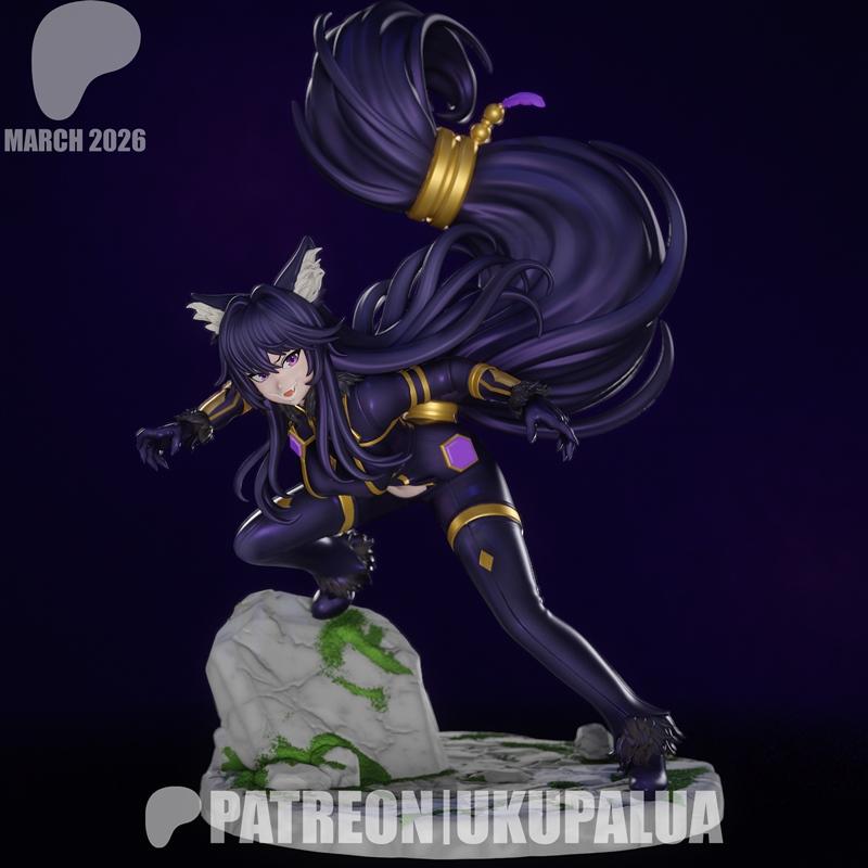 Ukupalua——影中之尊 3D打印模型|Ukupalua – The Eminence in Shadow – Delta – 3D Print Model STL