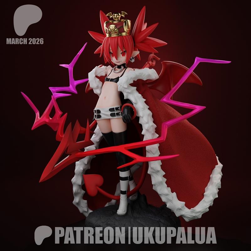 Disgaea - Ukupalua - Etna 3D打印模型|Ukupalua – Disgaea – Etna – 3D Print Model STL