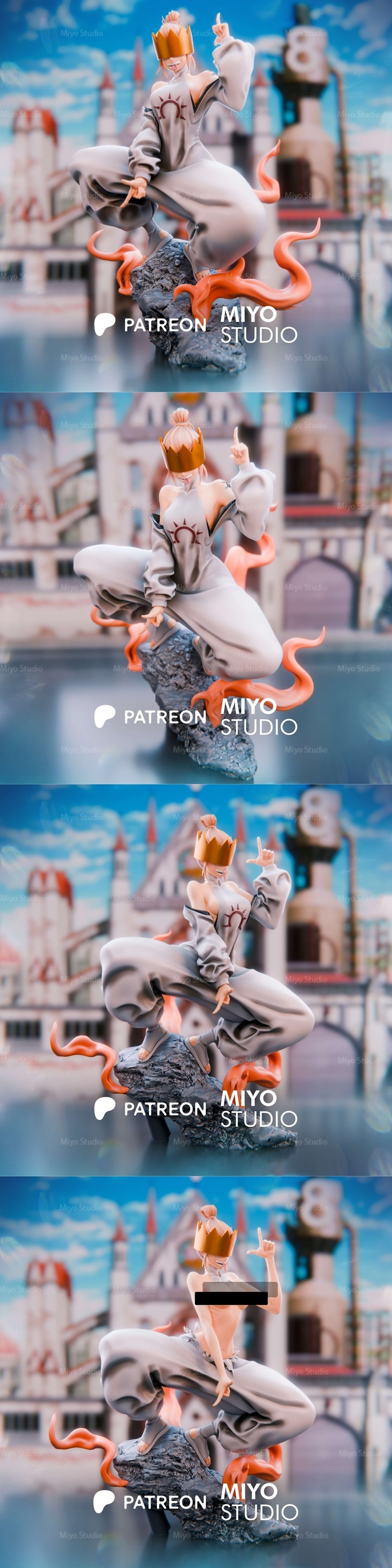 Miyo Studio 《火影忍者》哈梅拉 3D打印模型|Miyo Studio – Haumea – Fire Force – 3D Print Model STL