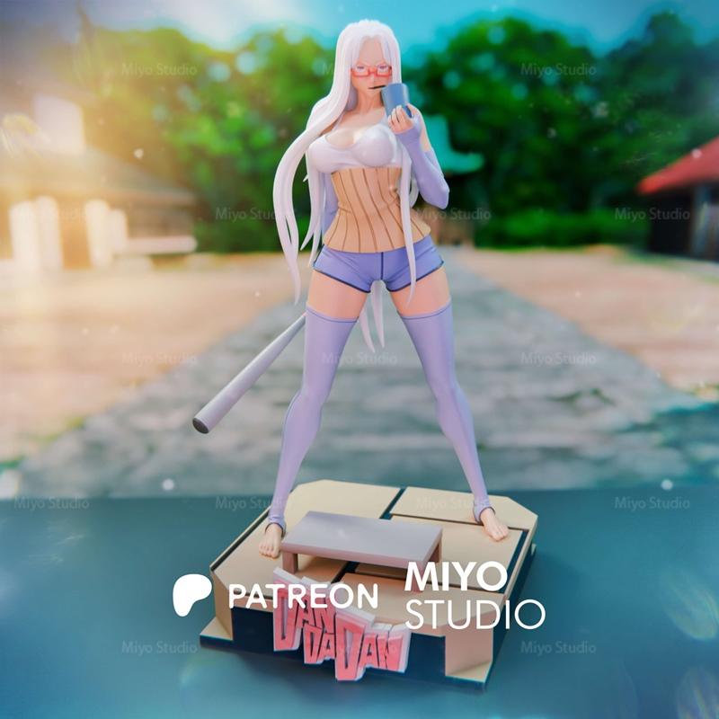Seiko Ayase 《Dandadan》3D打印模型|Miyo Studio – Seiko Ayase Dandadan – 3D Print Model STL
