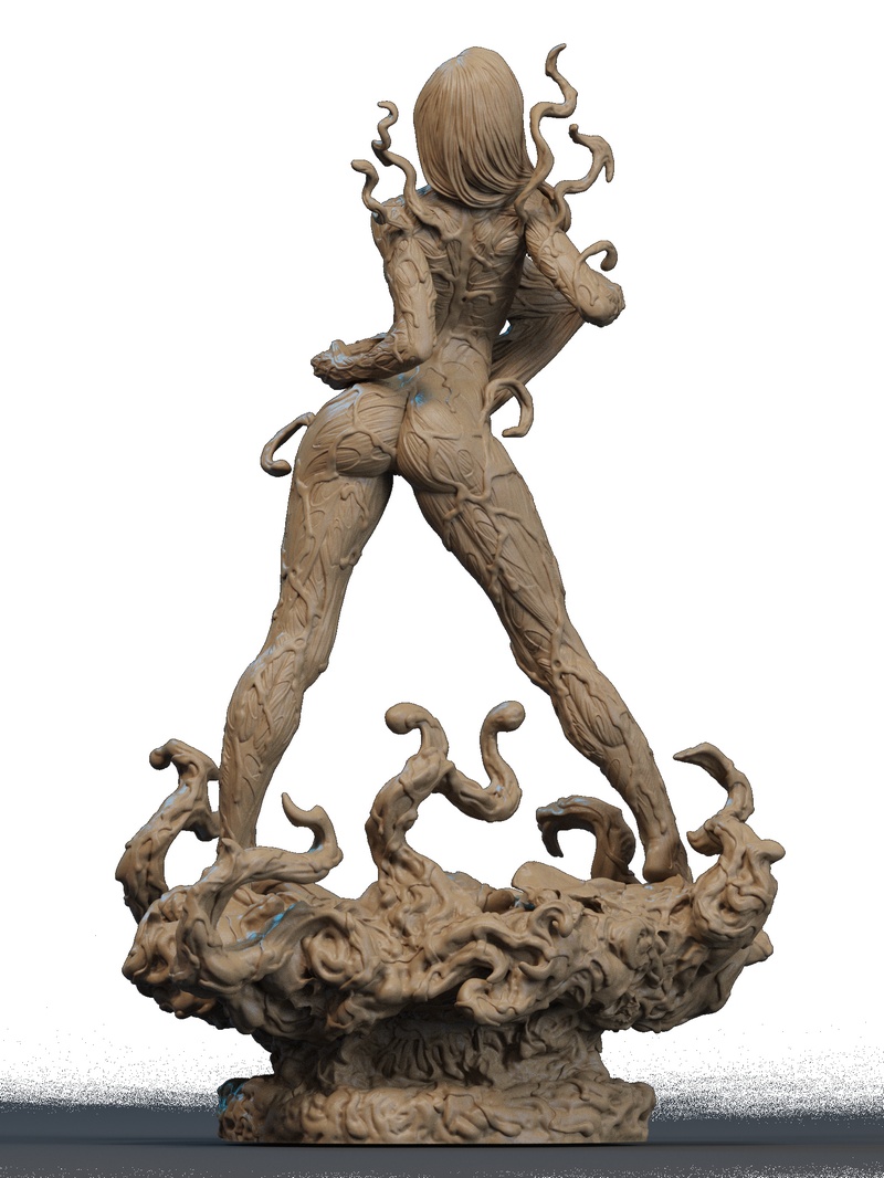 CA 3D工作室旗下作品《Carnage》中的玛丽·简（Mary Jane）3D打印模型|CA 3D Studios – Carnage – Mary Jane NSFW – 3D Print Model