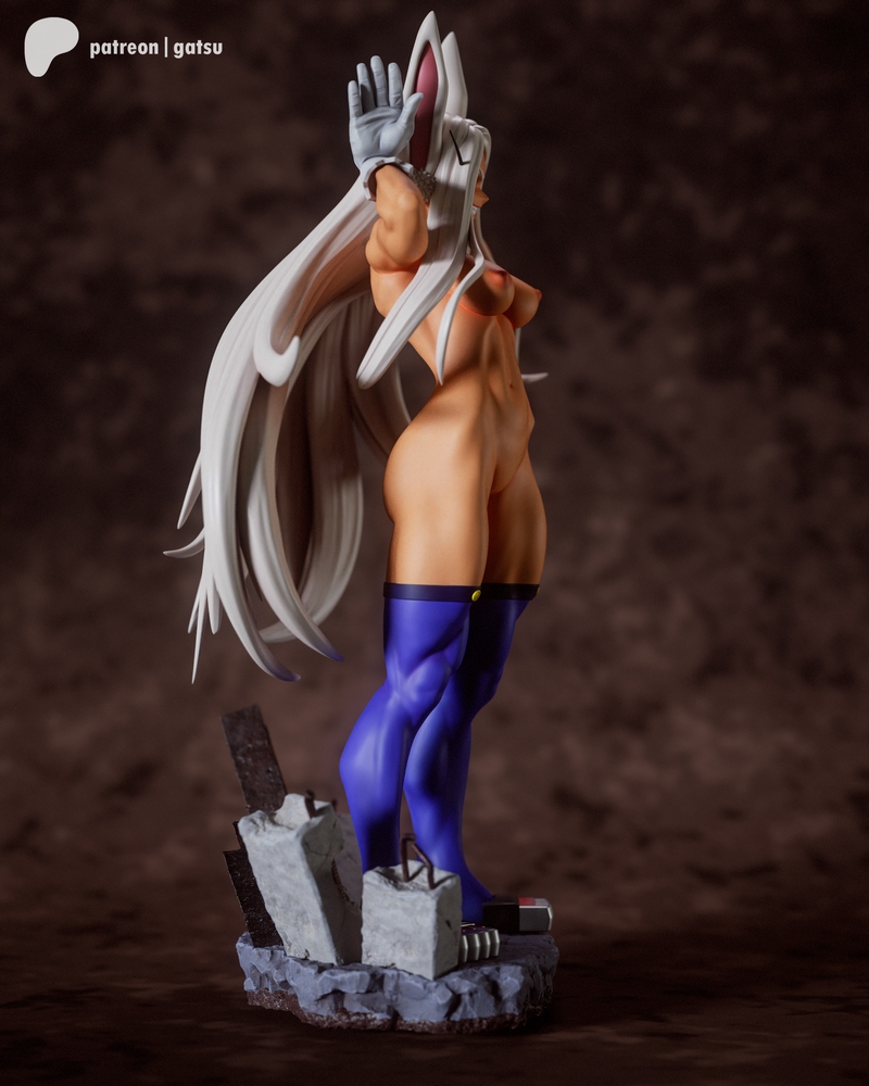 Gatsu Studios《我的英雄学院》米尔科 3D打印模型|Gatsu Studios – My Hero Acedemia – Mirko NSFW – 3D Print Model