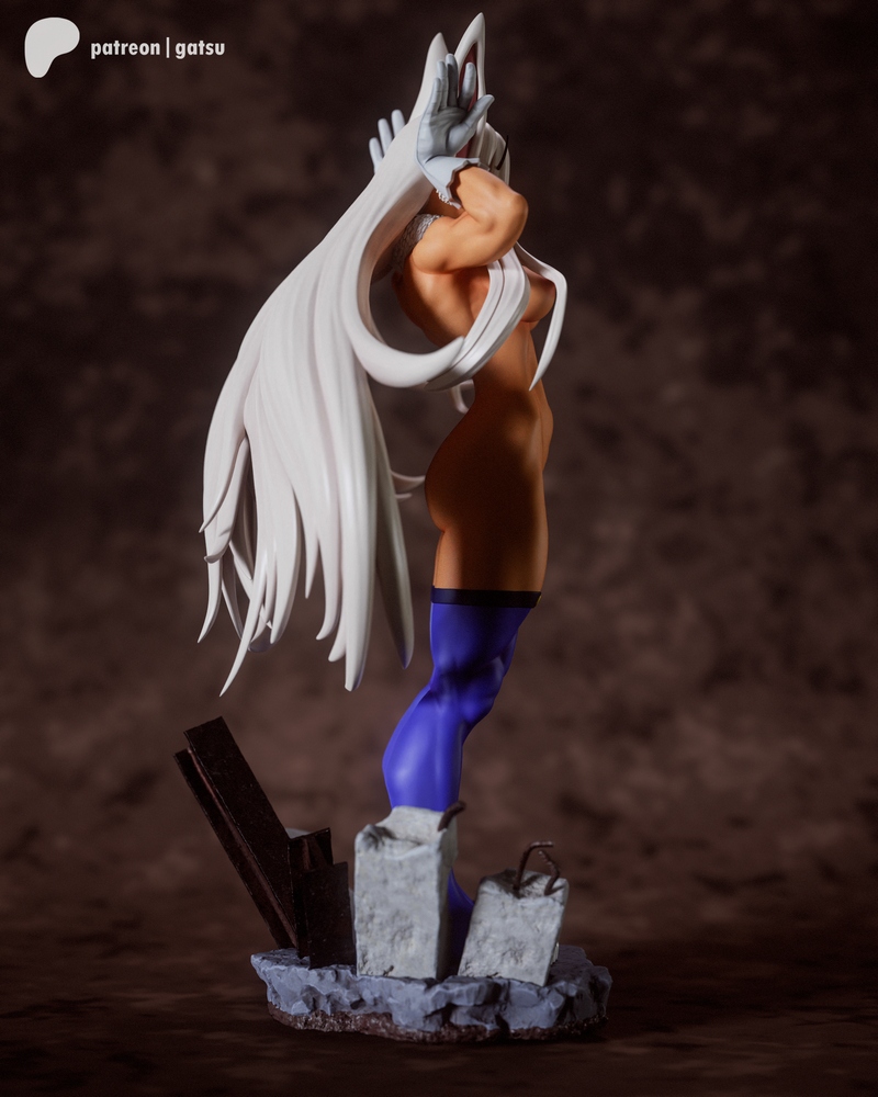 Gatsu Studios《我的英雄学院》米尔科 3D打印模型|Gatsu Studios – My Hero Acedemia – Mirko NSFW – 3D Print Model