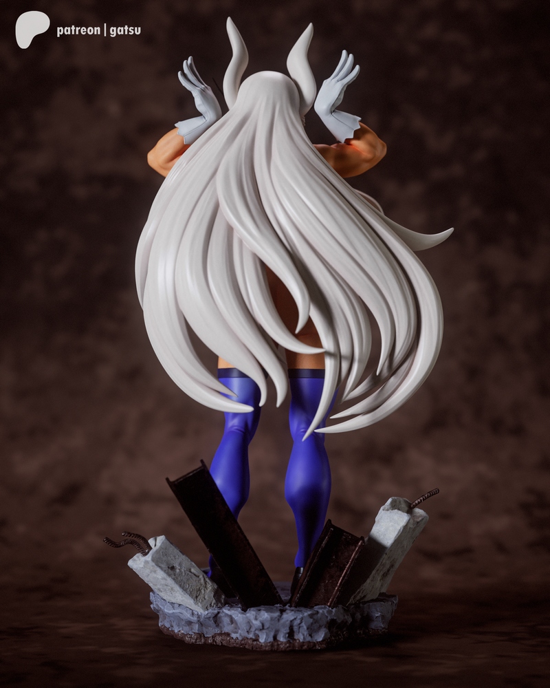 Gatsu Studios《我的英雄学院》米尔科 3D打印模型|Gatsu Studios – My Hero Acedemia – Mirko NSFW – 3D Print Model