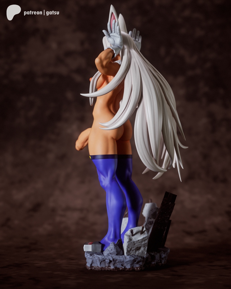 Gatsu Studios《我的英雄学院》米尔科 3D打印模型|Gatsu Studios – My Hero Acedemia – Mirko NSFW – 3D Print Model