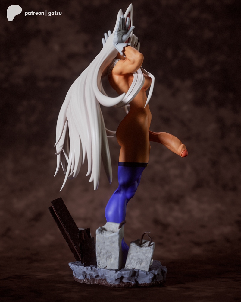 Gatsu Studios《我的英雄学院》米尔科 3D打印模型|Gatsu Studios – My Hero Acedemia – Mirko NSFW – 3D Print Model