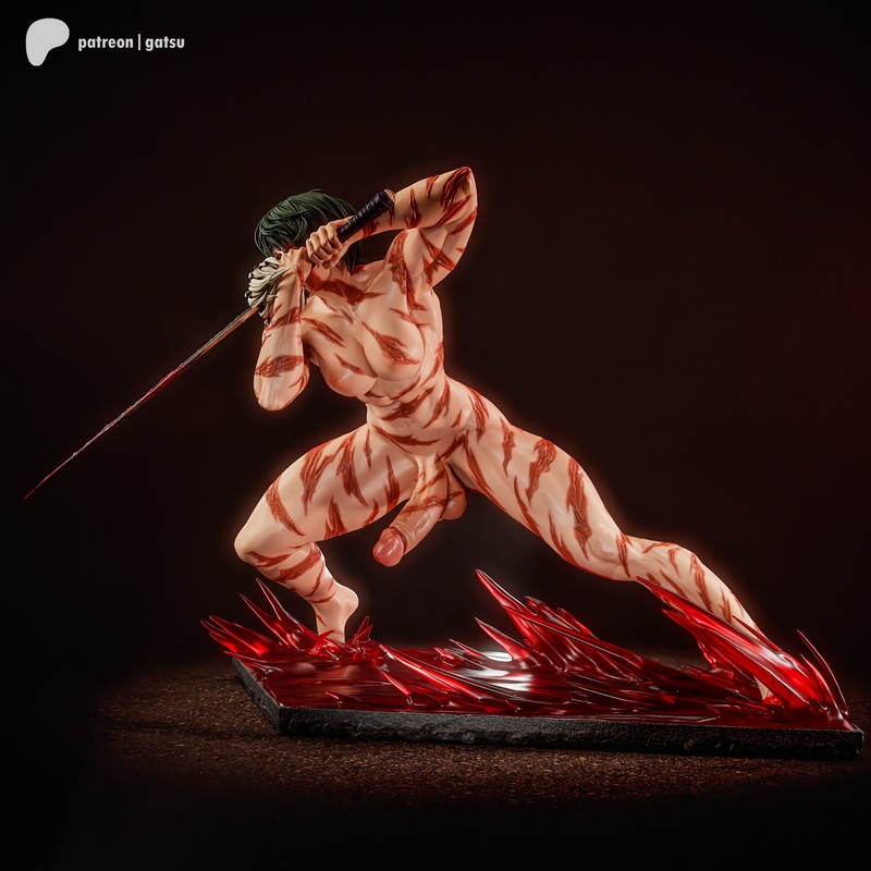 咒术回战 佐佐木琲世 3D打印模型|Gatsu Studios – Jujutsu Kaisen – Maki Zenin NSFW – 3D Print Model