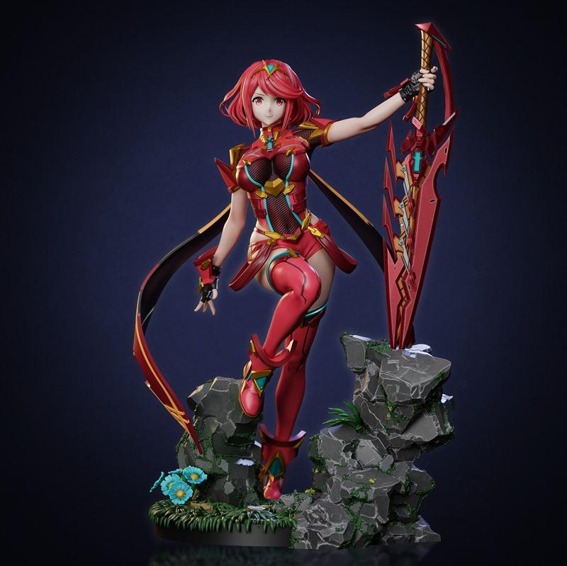 Pyra 3D打印模型|Tenshi Figures – Pyra – 3D Print Model STL