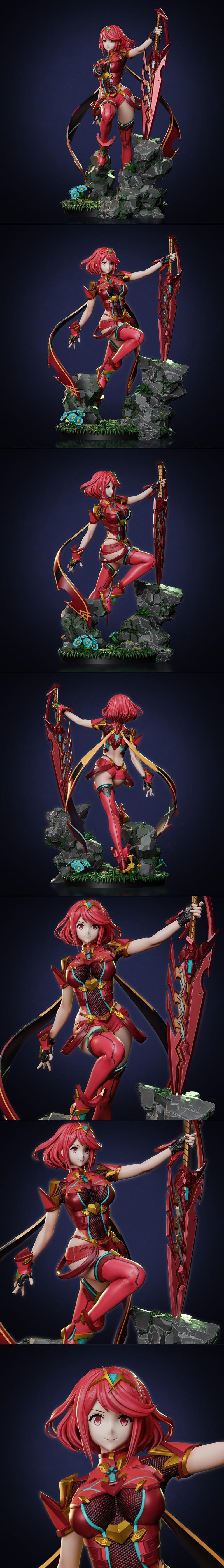 Pyra 3D打印模型|Tenshi Figures – Pyra – 3D Print Model STL