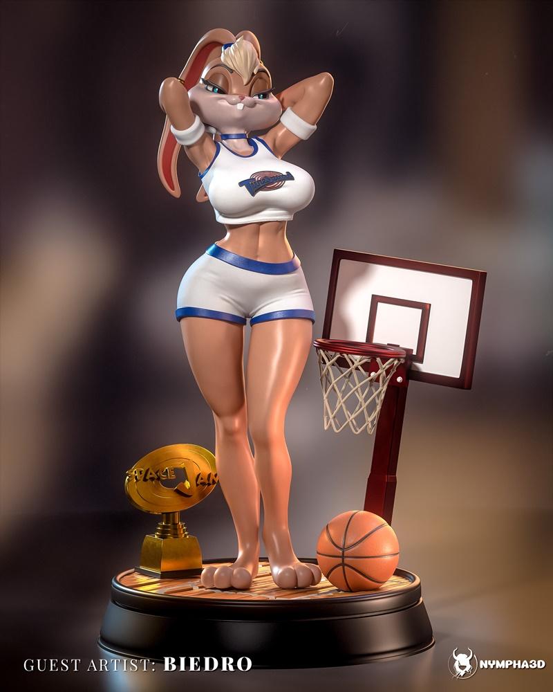 Nympha – Lola Bunny – 3D Print Model STL