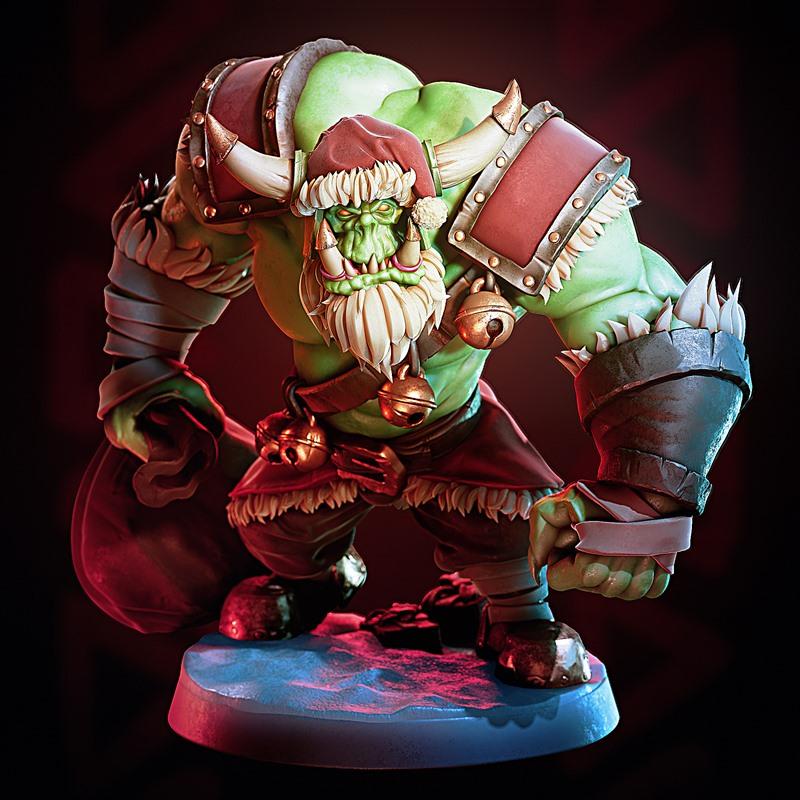 MrModulork的圣诞猎人3D打印模型|MrModulork’s Santa Hunta – 3D Print Model STL