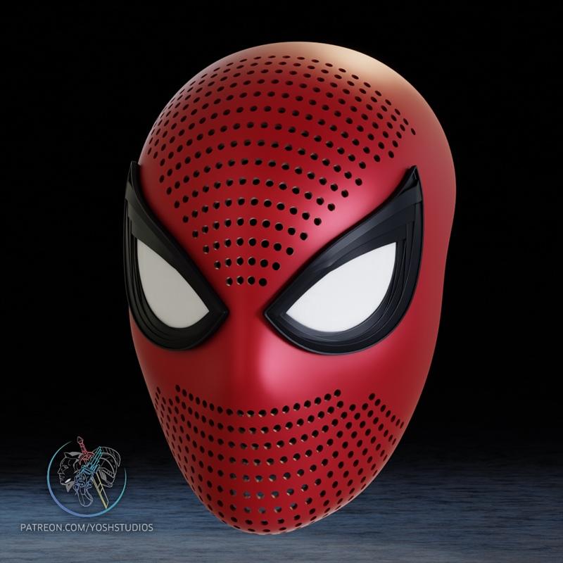 蜘蛛侠4 3D打印模型|Spiderman 4 Faceshell – 3D Print Model STL