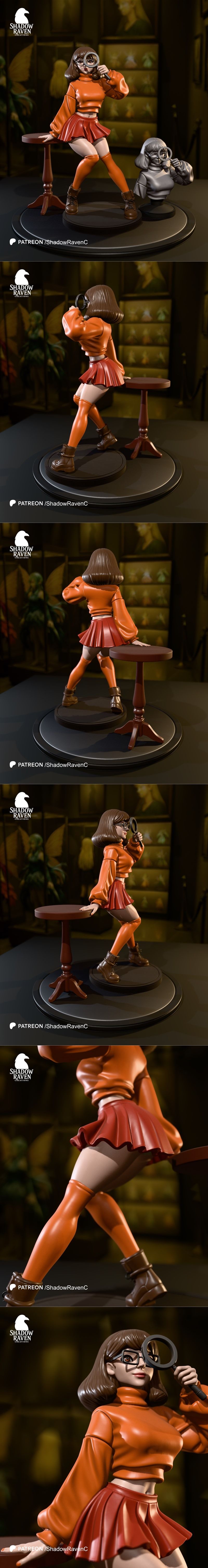 Shadow Raven Creations - 芙兰 - 3D打印模型|Shadow Raven Creations – Velma – 3D Print Model STL