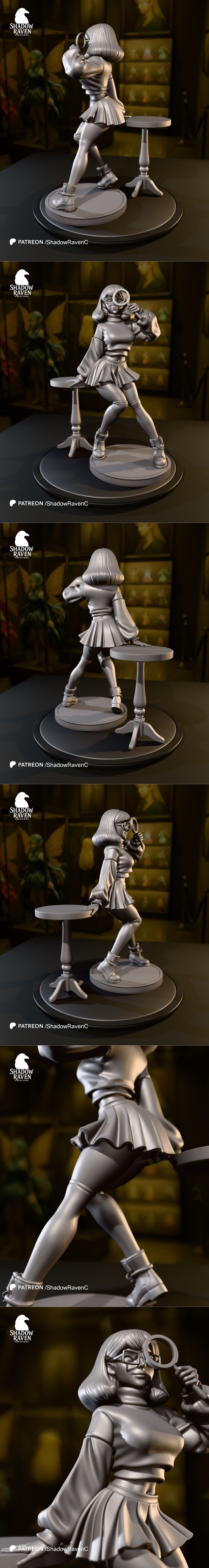 Shadow Raven Creations - 芙兰 - 3D打印模型|Shadow Raven Creations – Velma – 3D Print Model STL