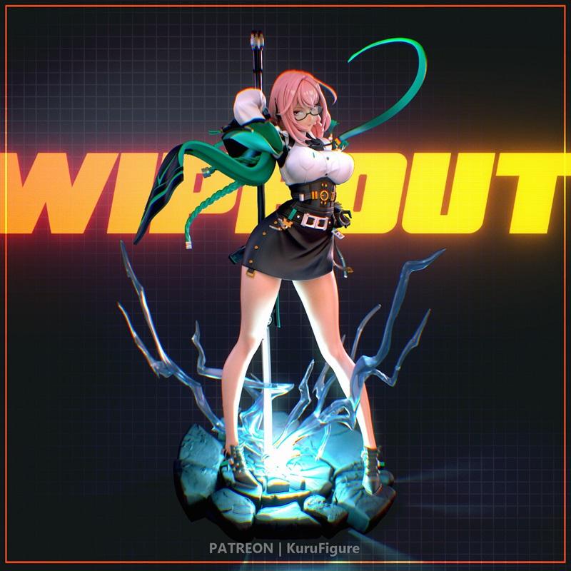 Kuru角色3D打印模型 STL|Kuru Figure – Yanagi – 3D Print Model STL