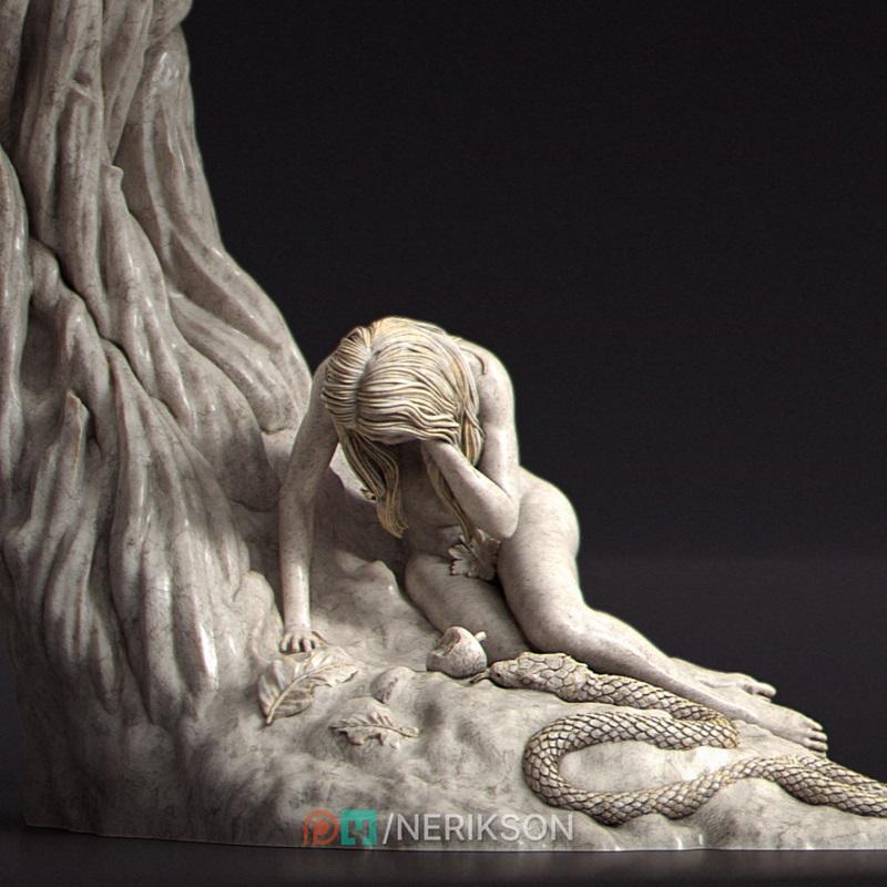 Nerikson – Eve – The Tragedy of Freedom – 3D Print Model STL