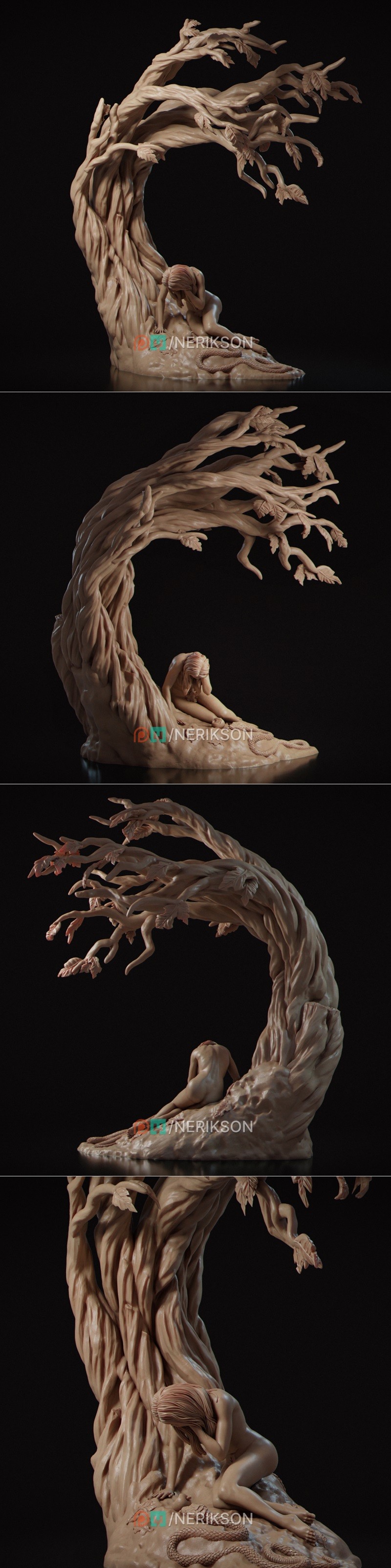 Nerikson – Eve – The Tragedy of Freedom – 3D Print Model STL