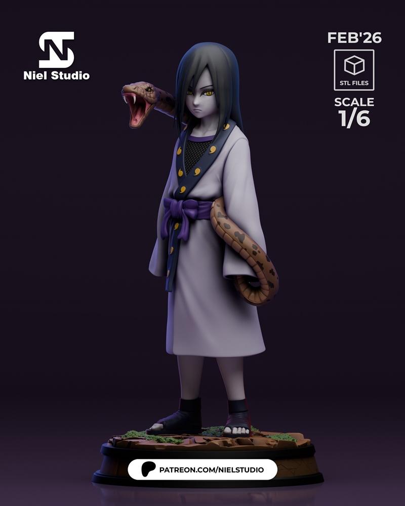 Niel Studio – Orochimaru – 3D Print Model STL