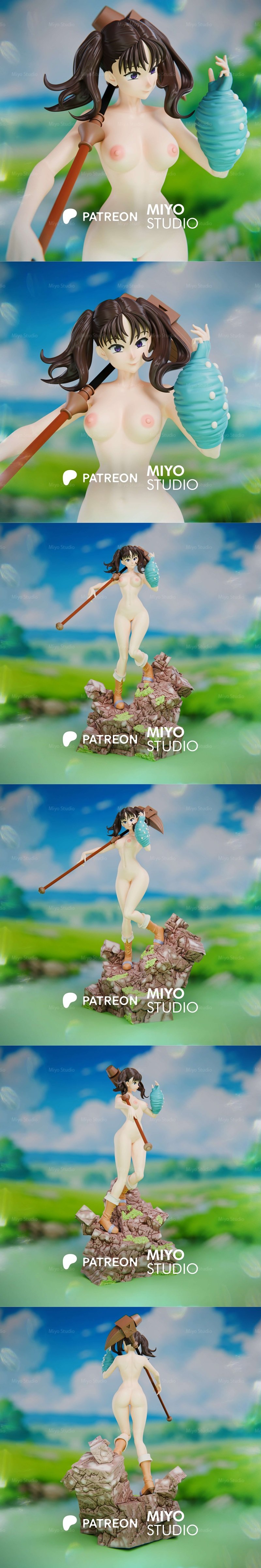 Miyo Studio 七宗罪 3D打印模型|Miyo Studio – Diane – Seven Deadly Sins – 3D Print Model STL