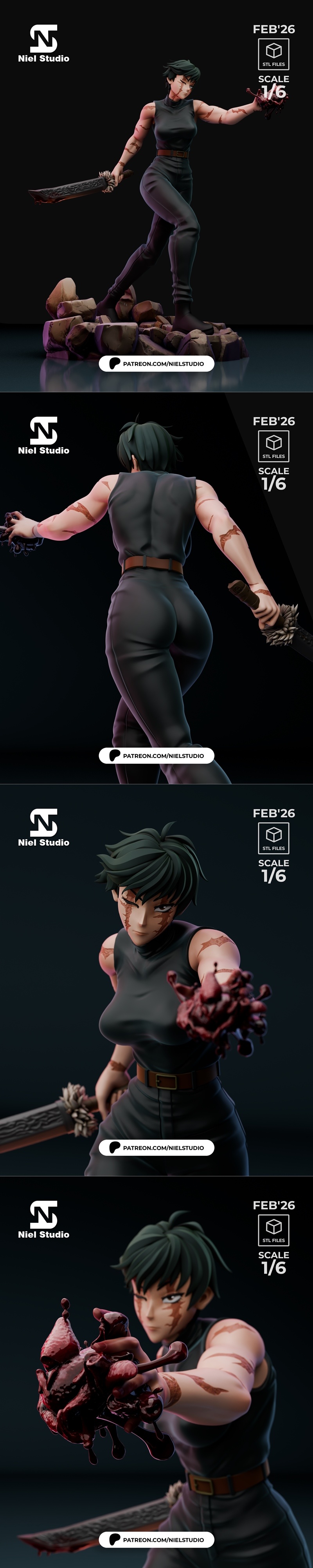 Niel Studio - 马基 - 3D打印模型|Niel Studio – Maki – 3D Print Model STL