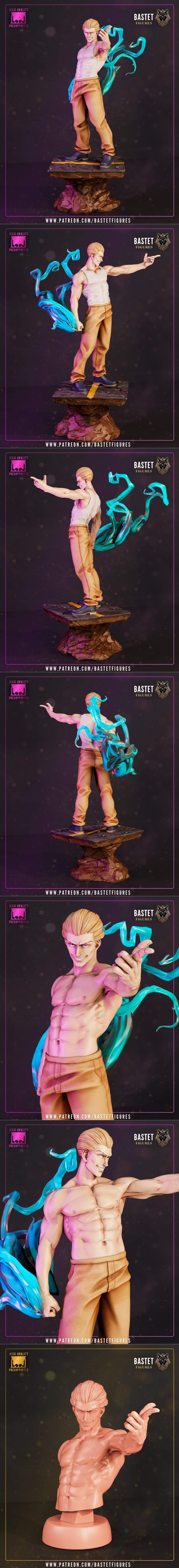 Bastet Figures – Kinji Hakari – 3D Print Model STL