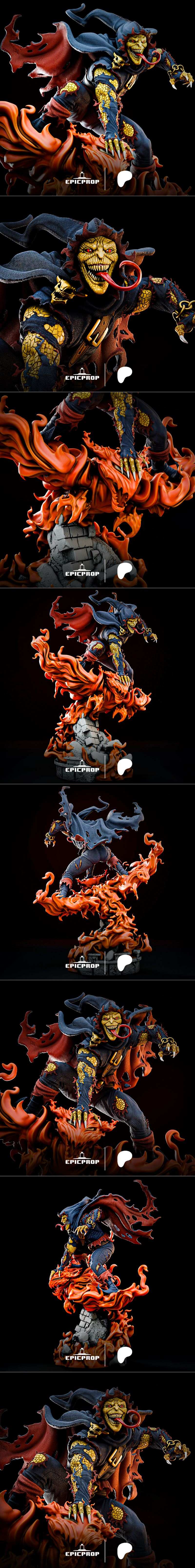 史诗级恶魔兽——Demogoblin 3D打印模型|Epic Prop – Demogoblin – 3D Print Model STL