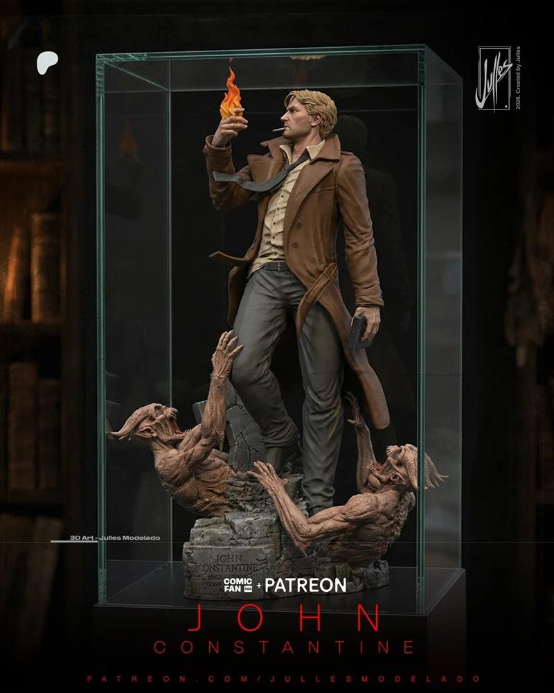 Julles Modelado – John Constantine – 3D Print Model STL