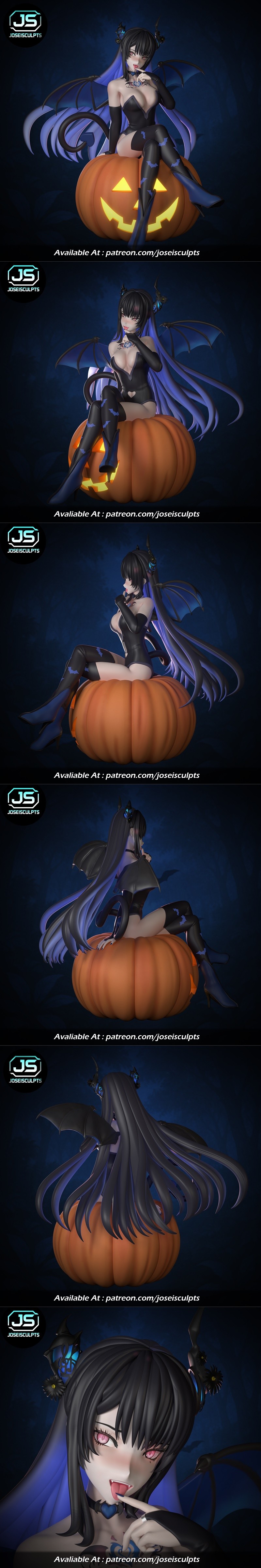 Remy Sculpts – Nerissa Halloween – 3D Print Model STL