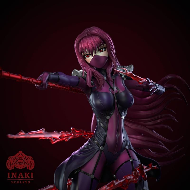 Inaki Sculpts – Scathach – 3D Print Model STL