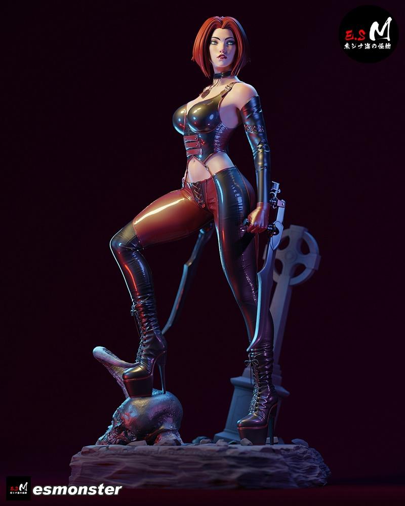 E.S.怪物 - 血rayne - 3D打印模型|E.S Monster – Blood Rayne – 3D Print Model STL