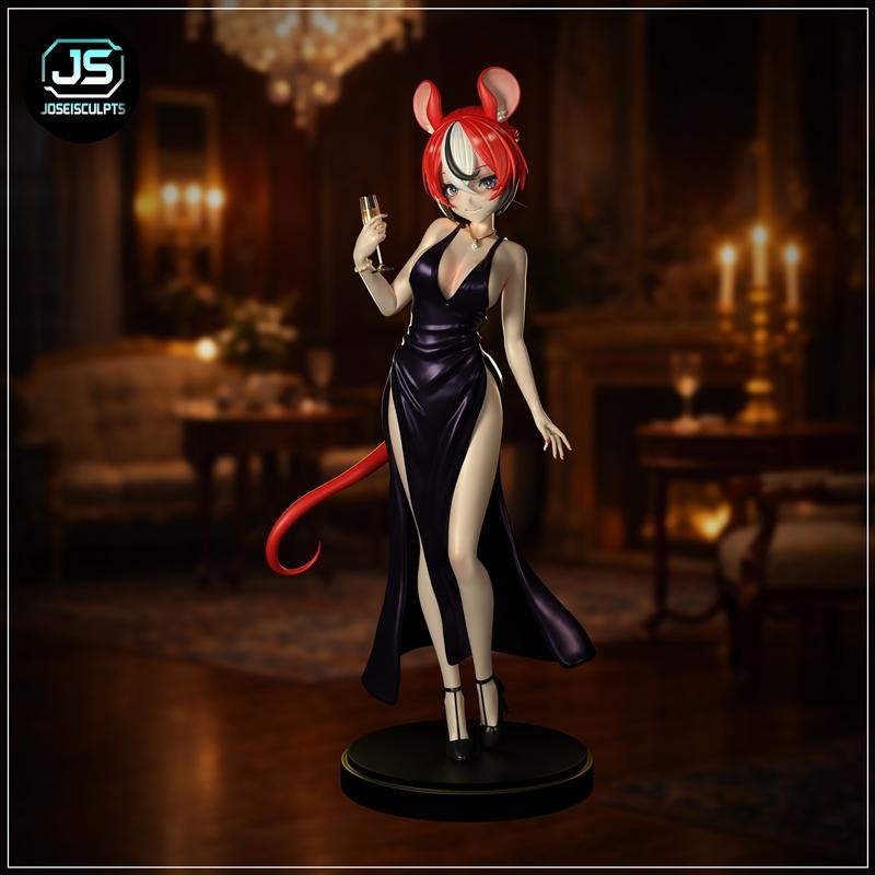 JoseisCults 优雅的巴尔兹 3D打印模型|joseisculpts – Elegant Baelz – 3D Print Model STL