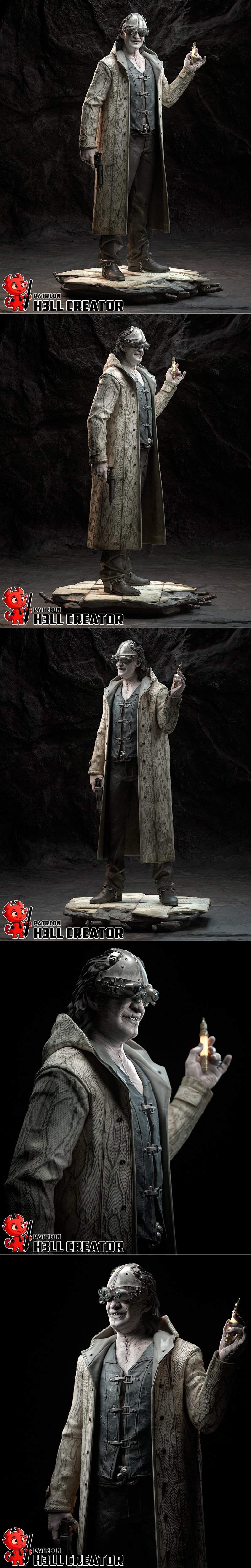 H3LL Creator – Victor Gideon – 3D Print Model STL