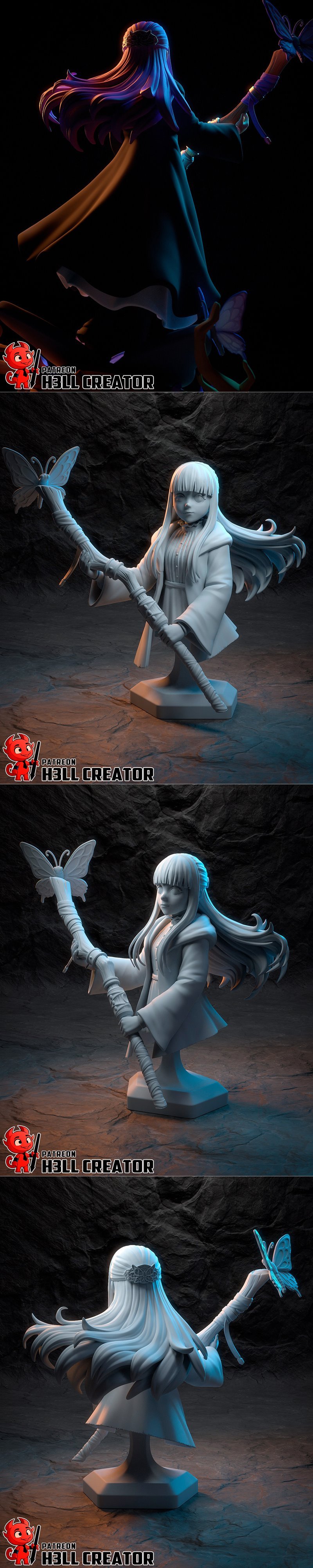 H3LL Creator – Fern – 3D Print Model STL