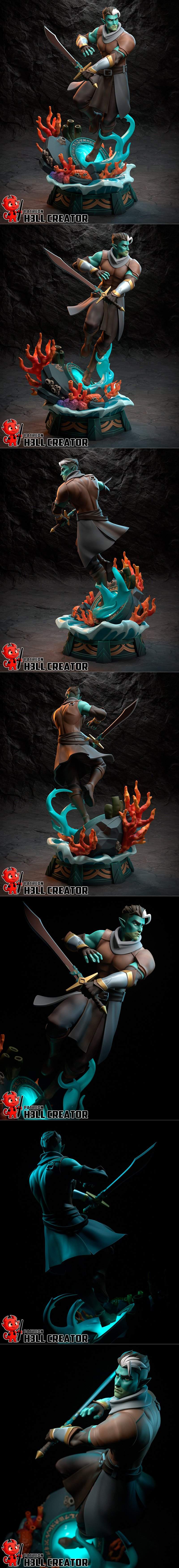 H3LL Creator – Fjord – 3D Print Model STL