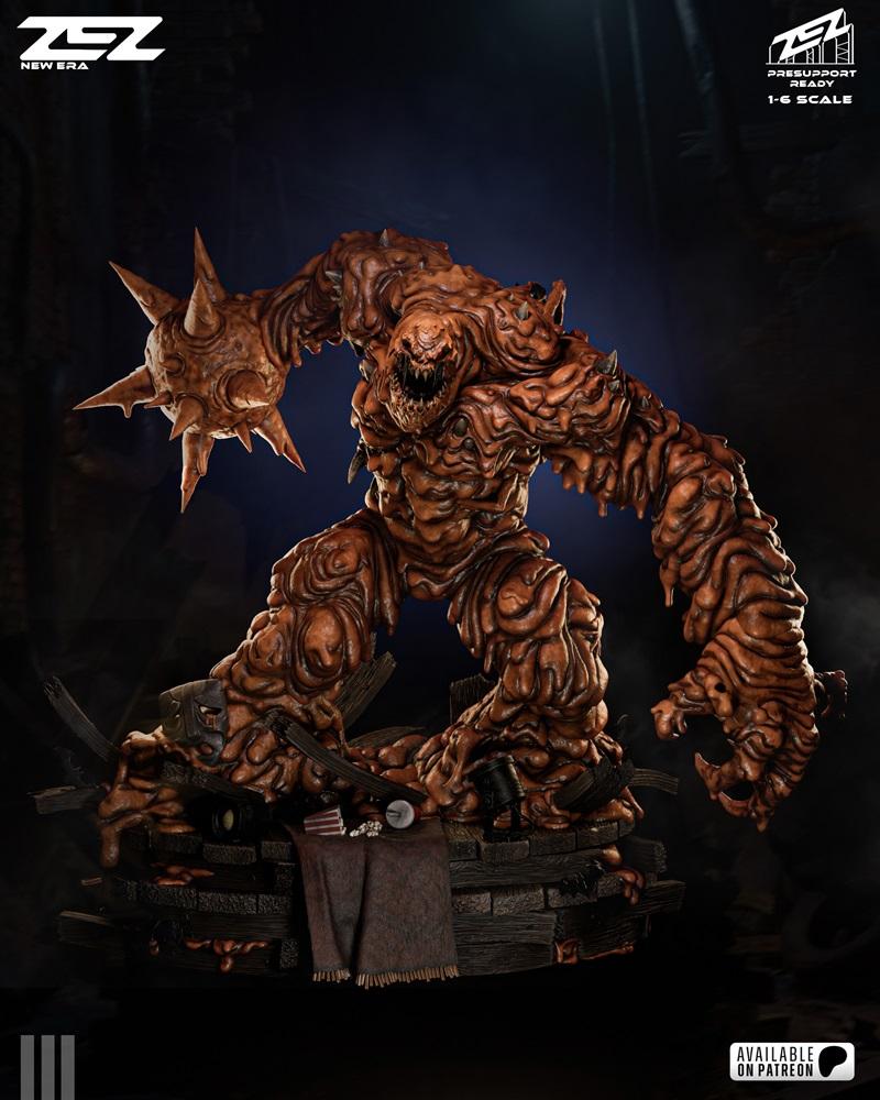 ZEZ Studios – Clay Monster – 3D Print Model STL