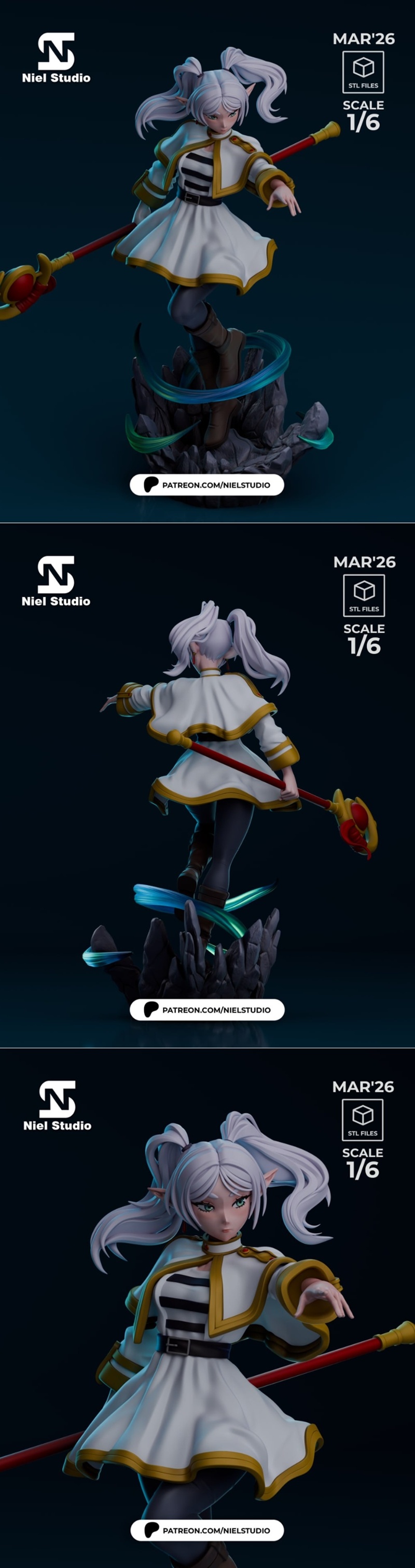 Niel Studio – Frieren – 3D Print Model STL