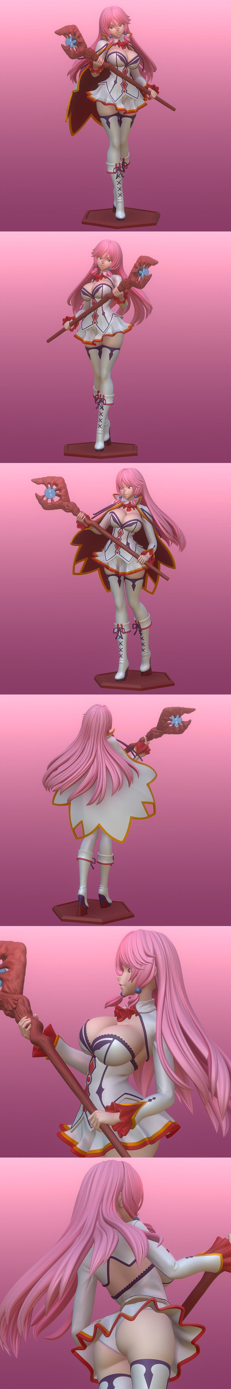 Flare Princess – 3D Print Model STL