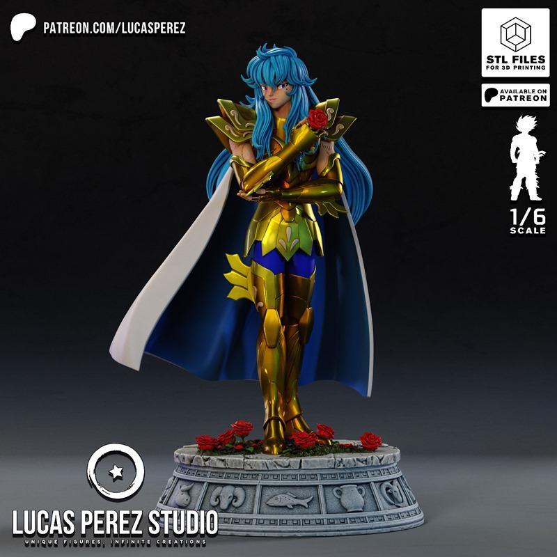 Lucas Perez – Pisces Aphrodite – Saint Seiya – 3D Print Model STL