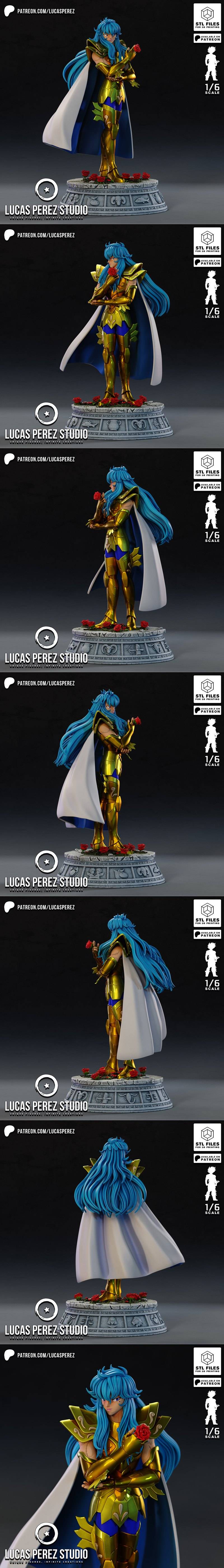 Lucas Perez – Pisces Aphrodite – Saint Seiya – 3D Print Model STL