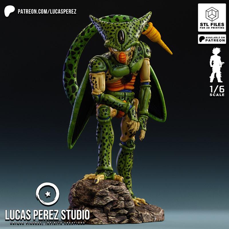 Lucas Perez – Cell (Imperfect Form) – Dragon Ball – 3D Print Model STL