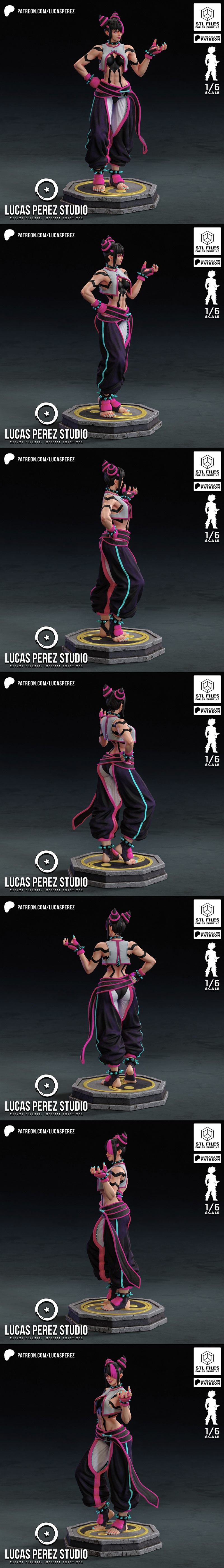 Lucas Perez – Juri – Street Fighter – 3D Print Model STL