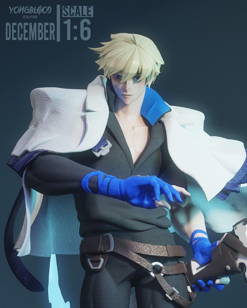 永血雕塑 – Ky Kiske – 3D打印模型|Yongblood Sculpture – Ky Kiske – 3D Print Model STL