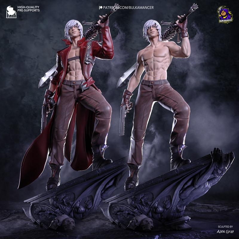 Bulkamancer Sculpts – Dante (Devil May Cry 3) – 3D Print Model STL
