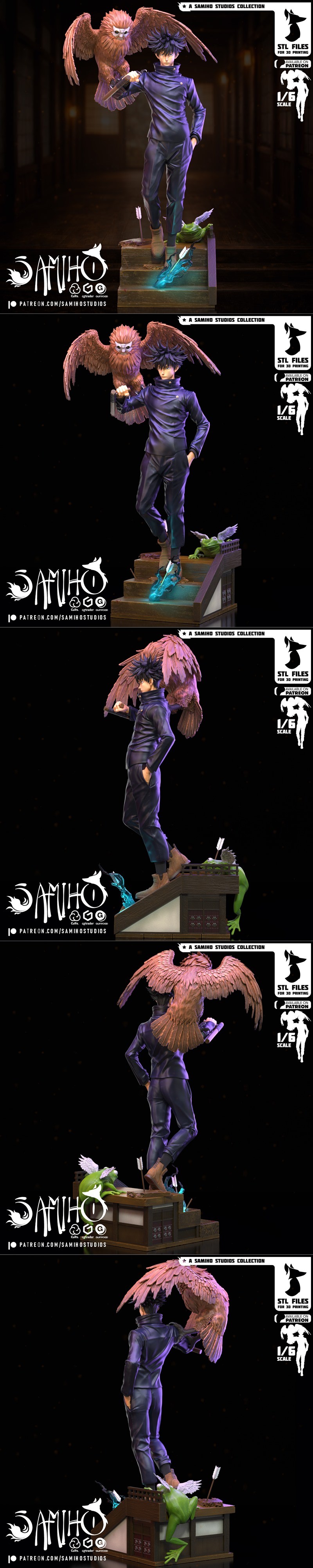 Samiho Studios – Megumi Fushiguro – 3D Print Model STL