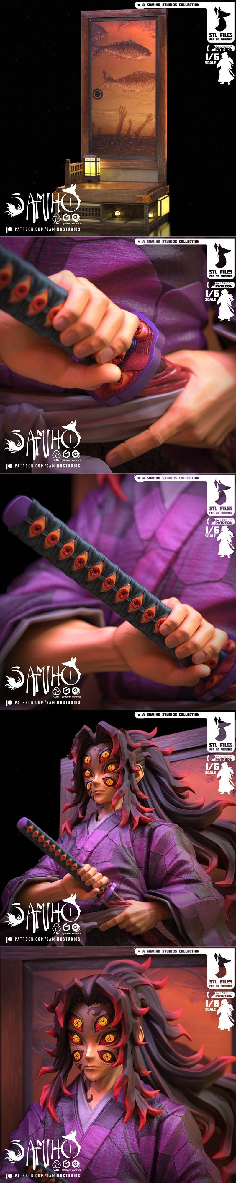 Samiho Studios – Kokushibo – 3D Print Model STL